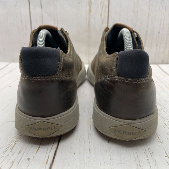 Merrell Mens Barkley Oxford Low Top Casual Shoes Size 11 US Brown main image 7
